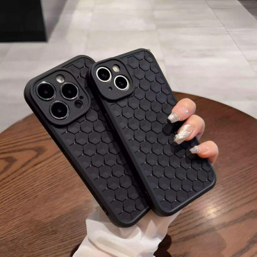 Mercedes-Benz Texture Heat Dissipation Soft Case for iPhone