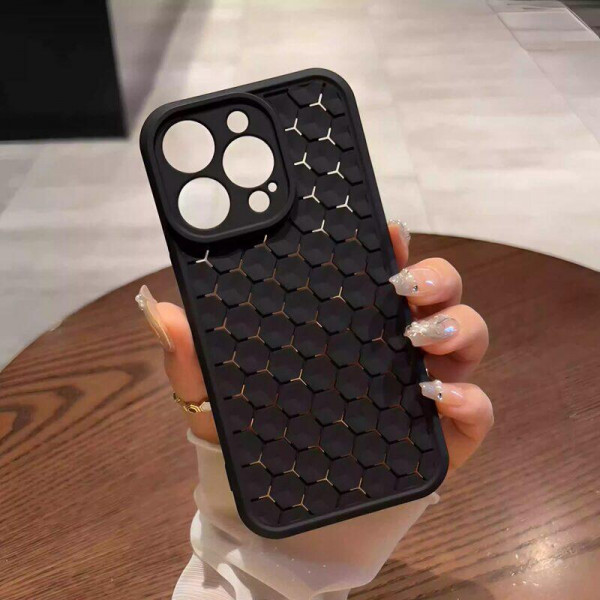 Mercedes-Benz Texture Heat Dissipation Soft Case for iPhone
