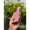 Luxury Leather Design Chanel Classic Phone Case for iPhone