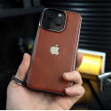 Luxury Vintage PU Leather Soft Protective Case for iPhone