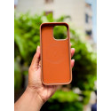 BIGC Super Finish PU Leather Magsafe Supported Case for iPhone