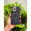 BIGC Super Finish PU Leather Magsafe Supported Case for iPhone
