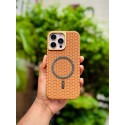 BIGC Super Finish PU Leather Magsafe Supported Case for iPhone