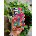 World Famous Branded Floral Print Gucci Style Case for Samsung Galaxy