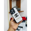 Embossed Chanel Diamond-Quilted Lambskin CC Logo Case for iPhone