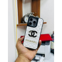 Embossed Chanel Diamond-Quilted Lambskin CC Logo Case for iPhone