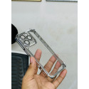 Luxury Electroplated Transparent Soft Phone Case for iPhone