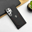 Premium Scuderia Ferrari Leather and Ferrari Prancing Horse Logo Case For Samsung Galaxy