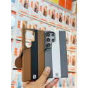 Super Finish Two Colors PU Leather Case for Samsung Galaxy