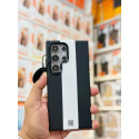 Super Finish Two Colors PU Leather Case for Samsung Galaxy