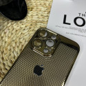 Luxury Poly Carbonate Gold Plating Heat Dissipation With Camera Lens Protection Case For iPhone