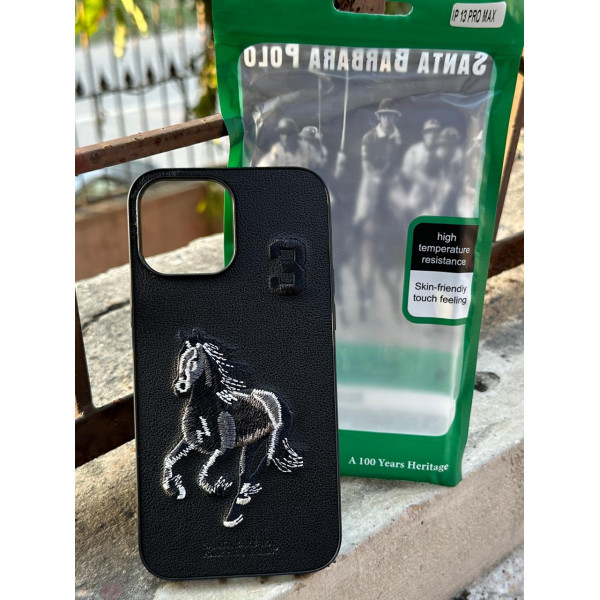 Exquisite Santa Polo Elite Leather Case for iPhone