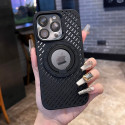 Heat Dissipation Hole Ring Holder Stand Case for iPhone