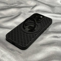 Heat Dissipation Hole Ring Holder Stand Case for iPhone