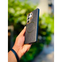 Luxury Magsafe Magnetic TPU Leather Case For Samsung Galaxy