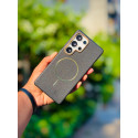 Luxury Magsafe Magnetic TPU Leather Case For Samsung Galaxy