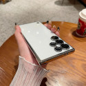 Ultra Slim Plating Crystal Clear Frameless Case For Samsung Galaxy