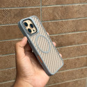 Luxury Heat Dissipation Magsafe Magnetic Holder Stand Phone Case For iPhone