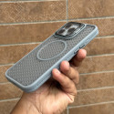 Luxury Heat Dissipation Magsafe Magnetic Holder Stand Phone Case For iPhone