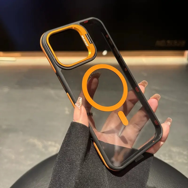 New Smooky Camera Bracket Stand Metal Case for iPhone