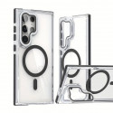 Anti Yellow Crystal Clear Camera Stand Windows Protective Case For Samsung Galaxy