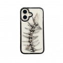Transparent Design Fish Bone Case for iPhone