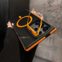 New Camera Stand Metal Smoky Case for Samsung Galaxy