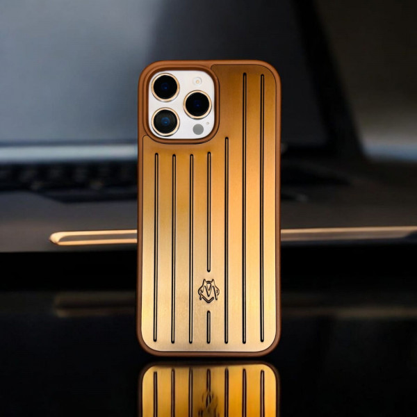 3D Luggage-Style Hard Shell Cover for iPhone
