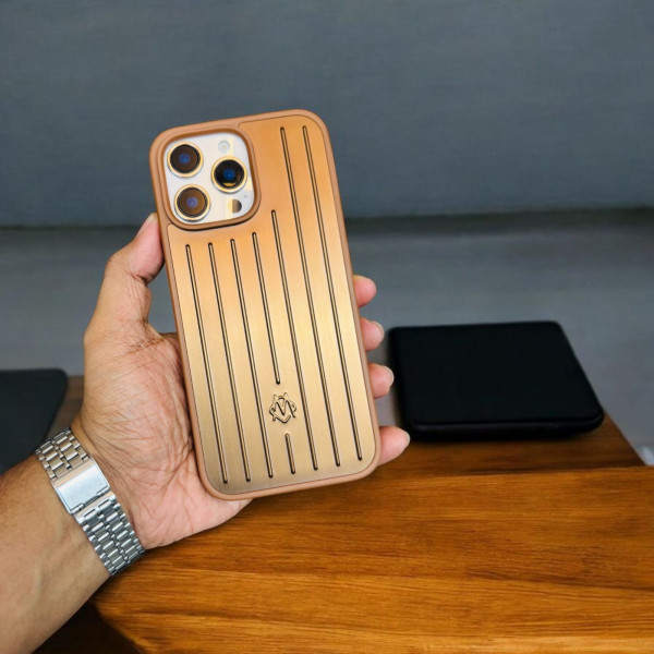 3D Luggage-Style Hard Shell Cover for iPhone