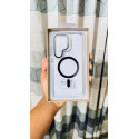 Anti Yellow Crystal Clear Camera Stand Windows Protective Case For Samsung Galaxy