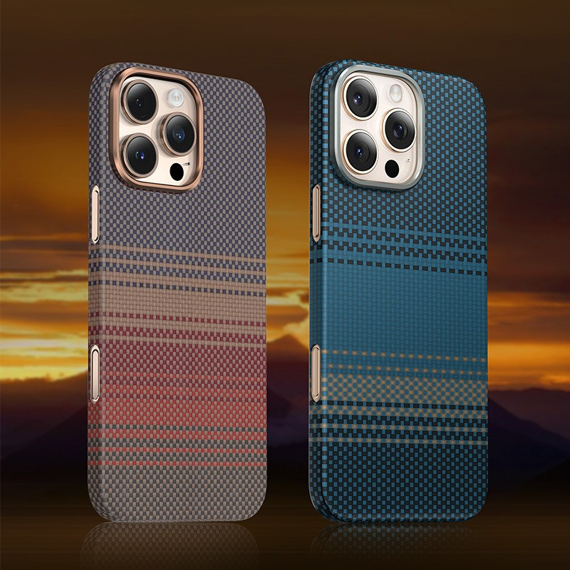 Luxo Life Carbon Fiber Texture Matte Bumper Case For iPhone