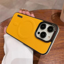 Luxury Matte Leather Magnetic For Magsafe Phone Case For iPhone