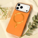 iPhone 17 Series Matte Finish Skin-Feel Magnetic Case with Built-in Lens Holder & Drop Protection