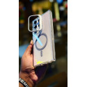 Crystal Clear Camera Stand Case For Samsung Galaxy