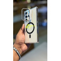 Crystal Clear Camera Stand Case For Samsung Galaxy 