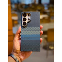LUXO Life Carbon Fiber Texture Matte Bumper Case For Samsung Galaxy