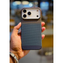 LUXO Life Carbon Fiber Texture Matte Bumper Case For iPhone