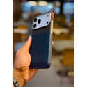 LUXO Life Carbon Fiber Texture Matte Bumper Case For iPhone