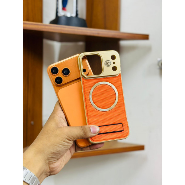 Premium Framless Magsafe Kick Stand Case for iPhone