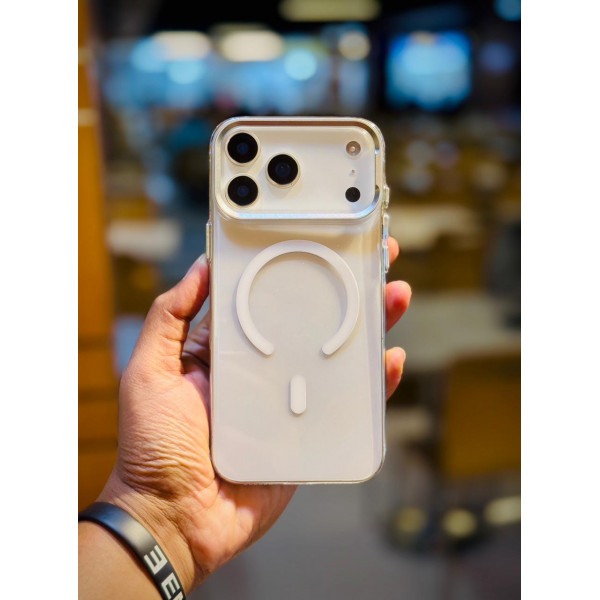 Ultra-Thin Non-Yellowing Clear Magsafe Magnetic Case For iPhone