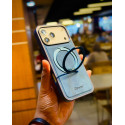 iPefet Brand PU Leather Magsafe Stand Case for iPhone