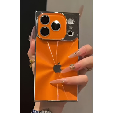 Fashion Laser Reflective Squer Shape Phone Case for iPhone