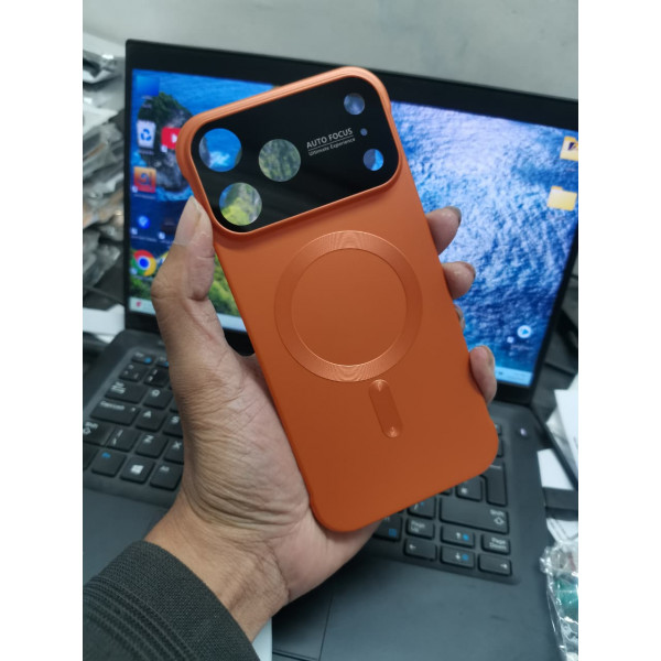 Framless Magsafe Magnetic Auto Focus Case for iPhone