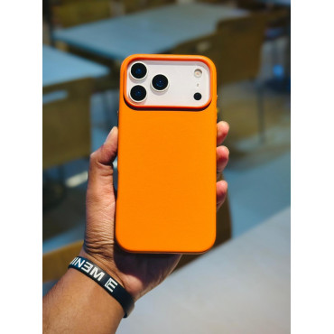 New Design Magsafe Magnetic Skin Feel PU Leather Case for iPhone