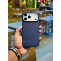 New Design Magsafe Magnetic Skin Feel PU Leather Case for iPhone
