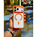 Fashion Clear Magnetic For Magsafe Wireless Charge Case For iPhone