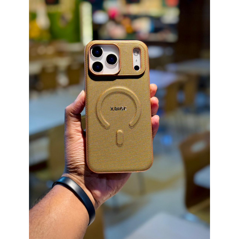 BIGC Magsafe Magnetic Denim Shockproof Phone Case for iPhone