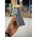 Luxury Carbon Fiber Camera Window Protective Design Phone Case for Samsung Galaxy