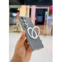 Ultra Design Poly Carbonate Camera Metal Bumper Magsafe Magnetic Stand Case For Samsung Galaxy
