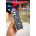Luxury Shockproof MagSafe Magnetic PU Leather Case for Samsung Galaxy